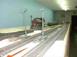 Bau der neuen Anlage