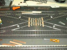 Bau der neuen Anlage