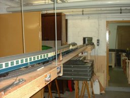 Bau der neuen Anlage