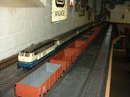 Bau der neuen Anlage