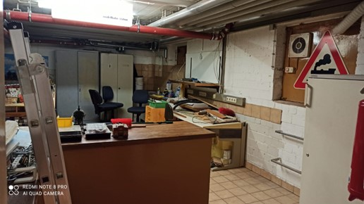 Blick in die Höhle der Werkstatt
